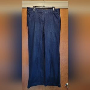 Talbots sailor jeans, size 14